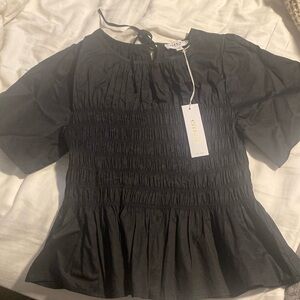 Black top- perfect condition, new with tags